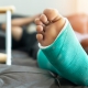 What is the cause of broken bone not healing?